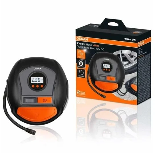 OSRAM Oro kompresorius skaitmeninis 5.5BAR 12V