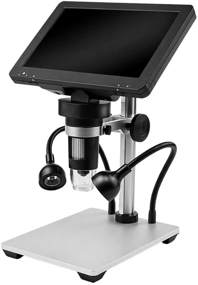 Carruzzo Skaitmeninis mikroskopas 1200x su 7 colių LCD ekranu