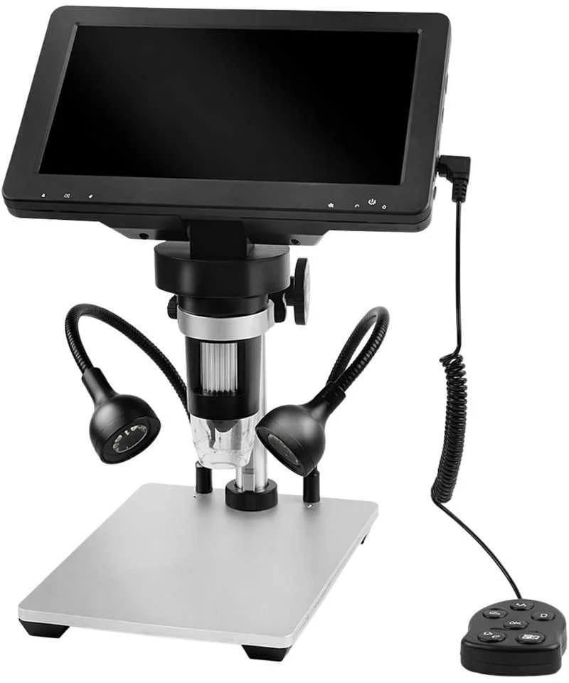 Carruzzo Skaitmeninis mikroskopas 1200x su 7 colių LCD ekranu