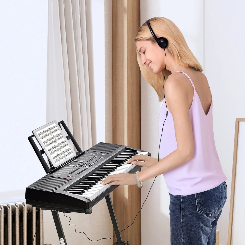VEVOR 61 klavišų nešiojamas skaitmeninis pianinas