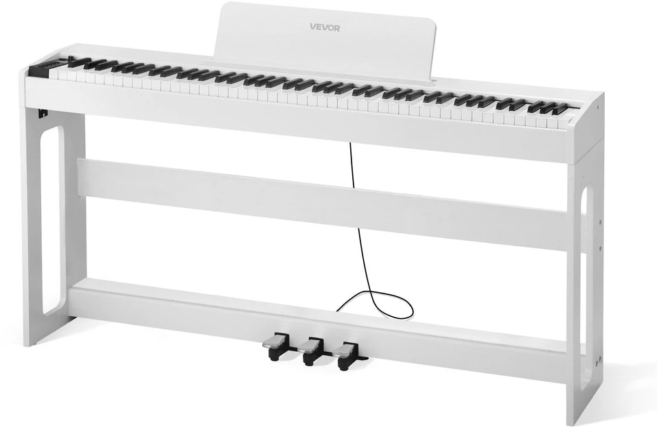 VEVOR 88 klavišų skaitmeninis pianinas su stovu