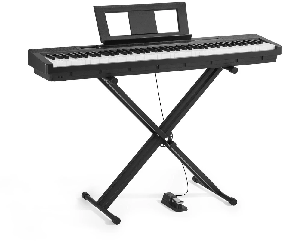 VEVOR Skaitmeninis pianinas su svertinėmis klavišais, 88 klavišai