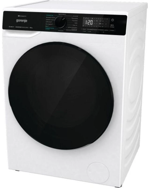 Gorenje WD2PA854ADW/AT skalbimo mašina-džiovyklė Laisvai pastatoma Priekinis pakraunamas Baltas D