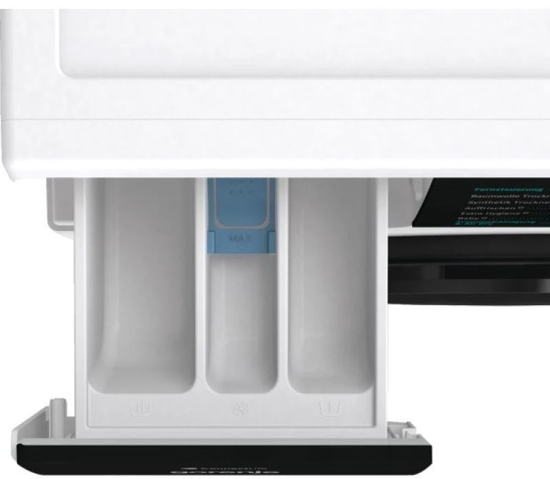 Gorenje WD2PA854ADW/AT skalbimo mašina-džiovyklė Laisvai pastatoma Priekinis pakraunamas Baltas D