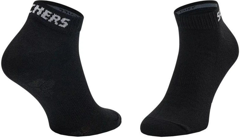 Skechers 3 poros ventiliuojamos tinklinės kojinės SK43022-9999 Juodos 35-38