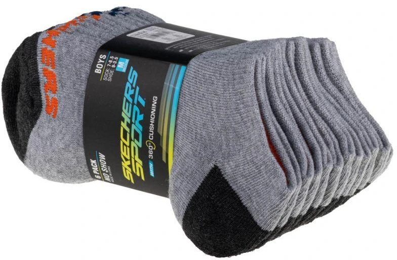Skechers 6 poros nematoma kojinės S108264-GRY
