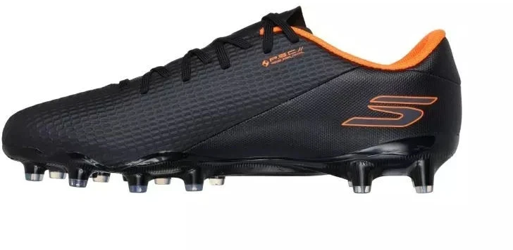 Skechers Akademija AG futbolo bateliai, juodi ir oranžiniai, 252120 BKOR