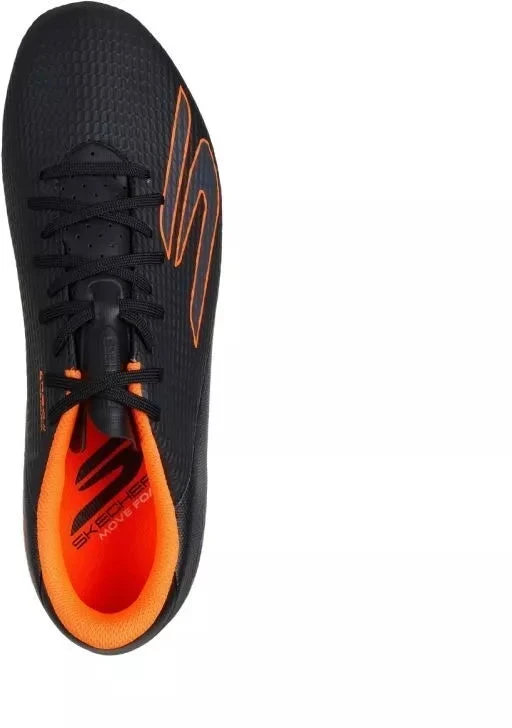 Skechers Akademija AG futbolo bateliai, juodi ir oranžiniai, 252120 BKOR