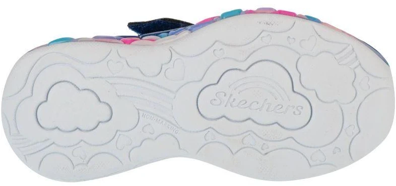 Skechers Amžinos Širdelės Švieselės 302696L-NVMT Tamsiai mėlyna 27
