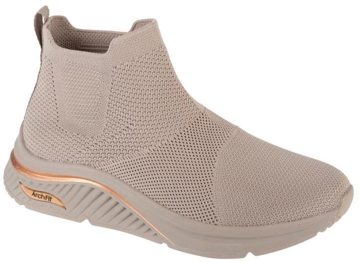 Skechers Arch Fit S-Miles - Kojinės tipo avalynė ėjimui 155580-TPE Smėlio 36