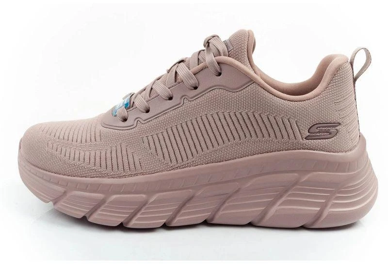 Skechers Bobs B Flex madingi rožiniai moteriški kedai