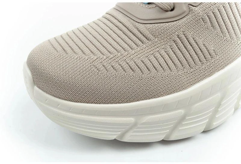 Skechers Bobs B Flex moteriški sportbačiai, madingi smėlio spalvos