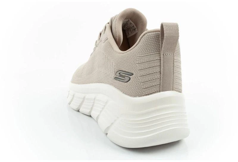 Skechers Bobs B Flex moteriški sportbačiai, madingi smėlio spalvos