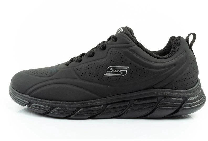 Skechers Bobs B Flex moteriški sportiniai bateliai stilingi juodi