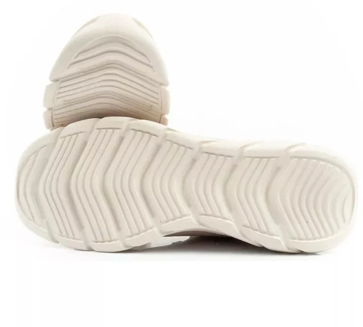 Skechers Bobs B Flex moteriški stilingi sportiniai bateliai smėlio spalvos