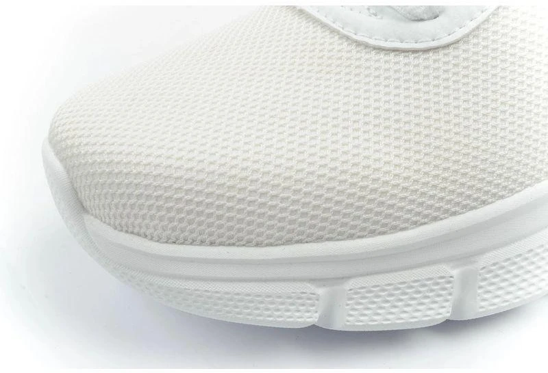 Skechers Bobs B Flex vyriški sportbačiai, madingi balti