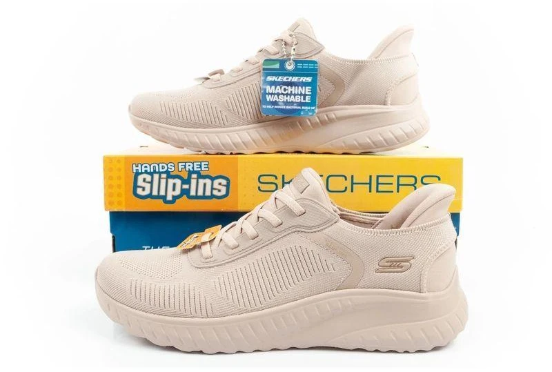 Skechers Bobs Squad-Chaos moteriški patogūs SLIP-INS sportbačiai