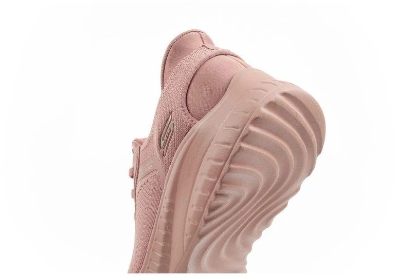 Skechers Bobs Squad-Chaos moteriški patogūs SLIP-INS rožiniai sportbačiai