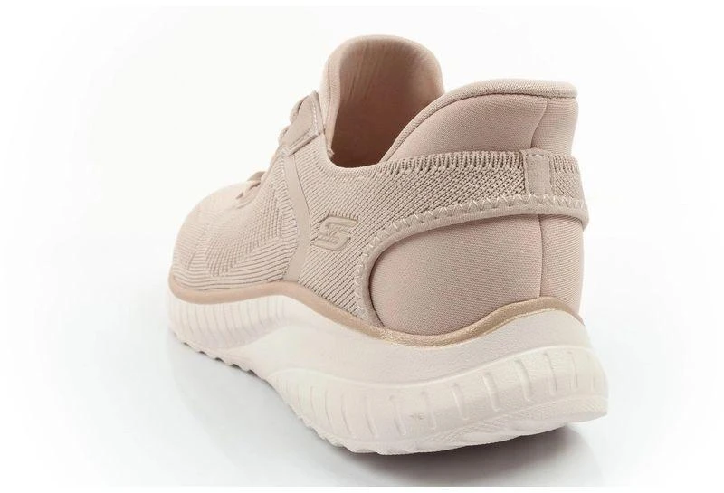 Skechers Bobs Squad Chaos SLIP-INS moteriški sportbačiai smėlio spalvos