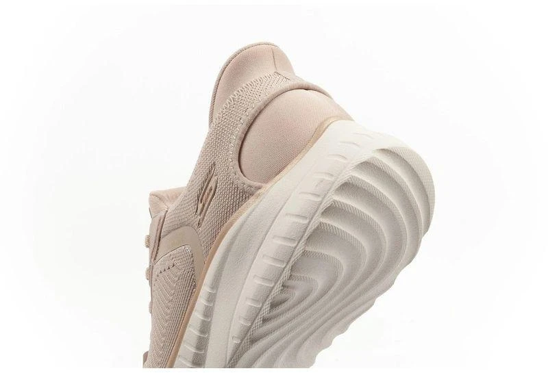 Skechers Bobs Squad Chaos SLIP-INS moteriški sportbačiai smėlio spalvos