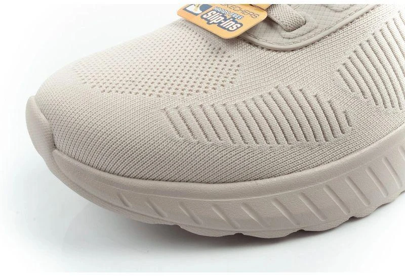 Skechers Bobs Squad Chaos SLIP-INS smėlio spalvos vyriški laisvalaikio batai