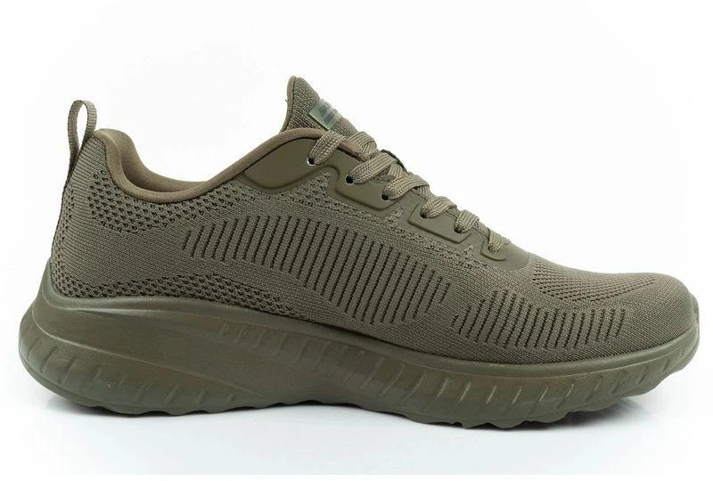 Skechers Bobs Squad Chaos Vyriški sportiniai batai Šviesiai alyvuogių