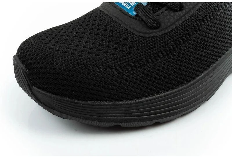Skechers Bobs Squad Waves juodi, lengvi, madingi moteriški sportiniai bateliai