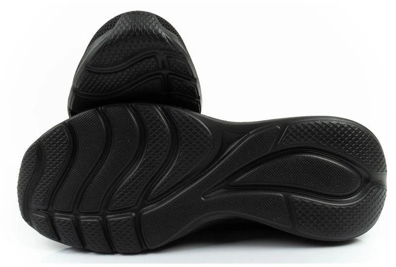 Skechers Bobs Squad Waves juodi, lengvi, madingi moteriški sportiniai bateliai