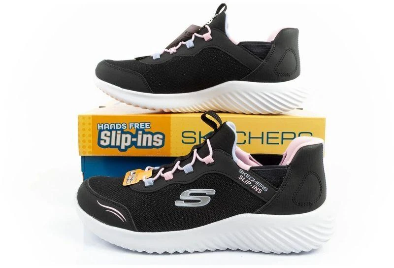 Skechers Bounder Junior Vaikiški Lengvai Apsiaunami Sportbačiai