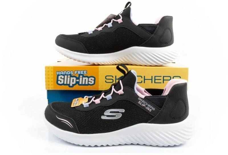 Skechers Bounder Junior Vaikiški Lengvai Apsiaunami Sportbačiai
