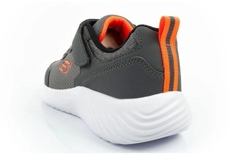 Skechers Bounder vaikiški sportiniai batukai su lipukais, lengvi, madingi pilki