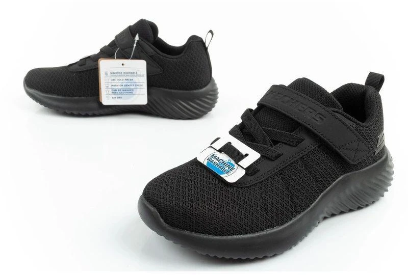 Skechers Bounder Velcro vaikiški sportiniai bateliai, lengvi ir patogūs