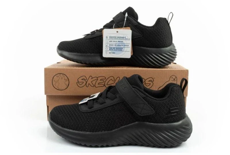 Skechers Bounder Velcro vaikiški sportiniai bateliai, lengvi ir patogūs