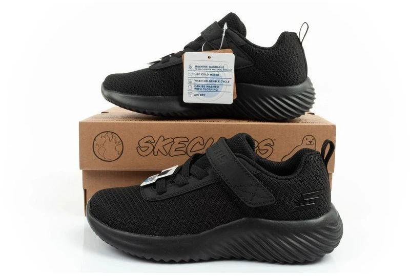 Skechers Bounder Velcro vaikiški sportiniai bateliai, lengvi ir patogūs