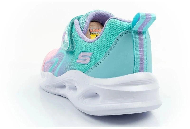 Skechers Color Breeze LED vaikiški sportbačiai mergaitėms
