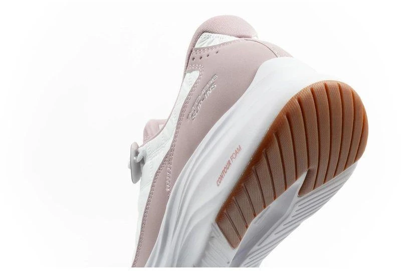 Skechers Contour Foam Moteriški sportiniai bateliai, balti, patogūs, SLIP-INS