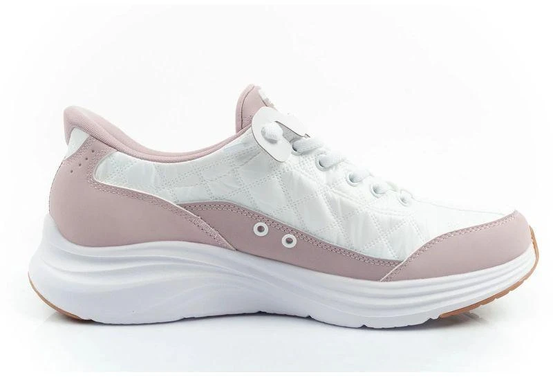 Skechers Contour Foam Moteriški sportiniai bateliai, balti, patogūs, SLIP-INS