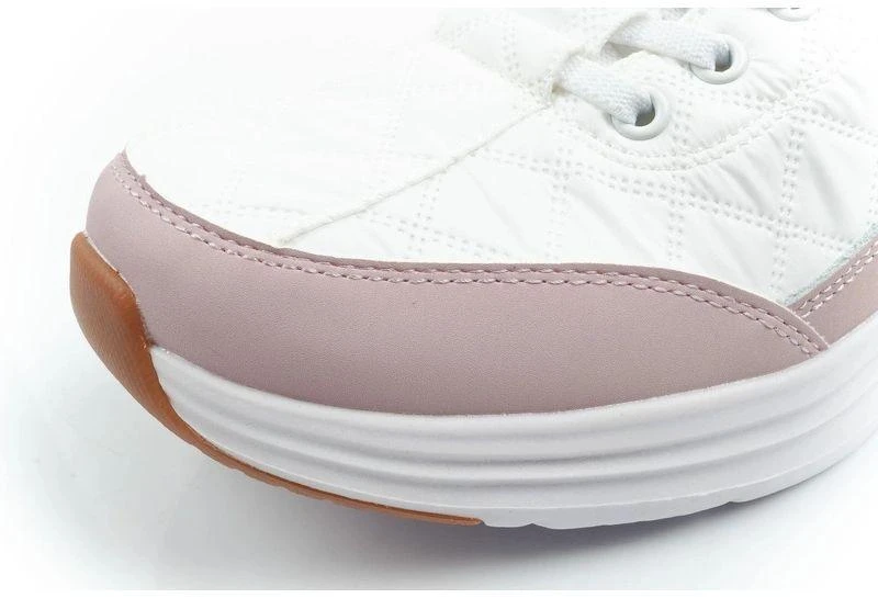 Skechers Contour Foam Moteriški sportiniai bateliai, balti, patogūs, SLIP-INS