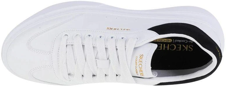 Skechers Cordova Classic – Geriausias Elgesys 185060-WBK Balti 35
