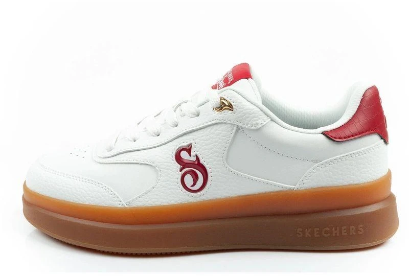 Skechers Courtside-Cali Dudez Vyriški Balti Snoop Dogg Sportbačiai
