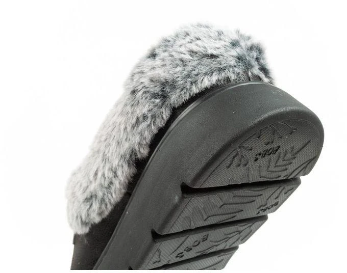 Skechers Cozy Blend moteriški šlepečių tipo batai, apšiltinti įsispiriami sportbačiai