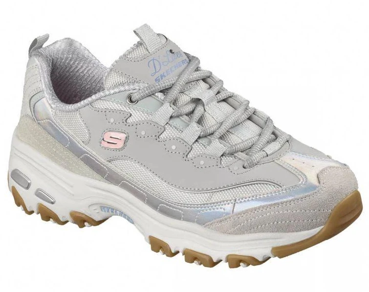 Skechers D'Lites Dazzling Shine 150556-GRY Pilka