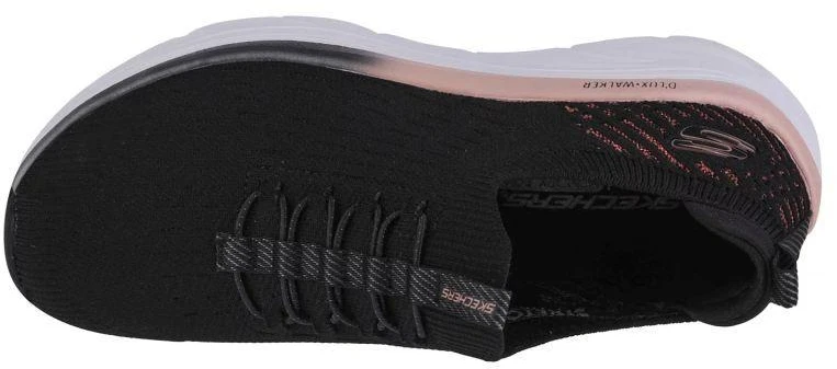 Skechers D'Lux Walker Tegul Švyti 149366-BKRG Juoda 36