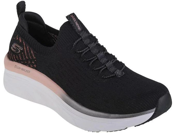 Skechers D'Lux Walker Tegul Švyti 149366-BKRG Juoda 36