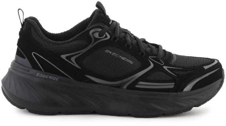 Skechers EDGERIDE Sidabrinis Užtemimas 150475-BBK Juodas