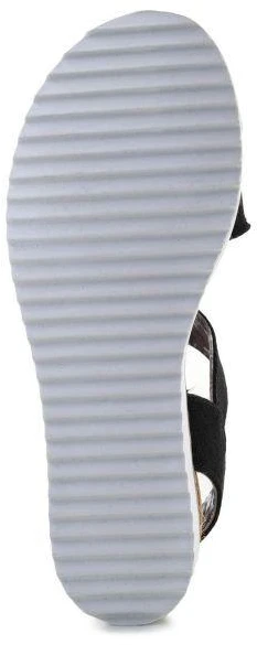 Skechers Espadrilės BOBS Adobe Princess W 113541-BLK Sandalai