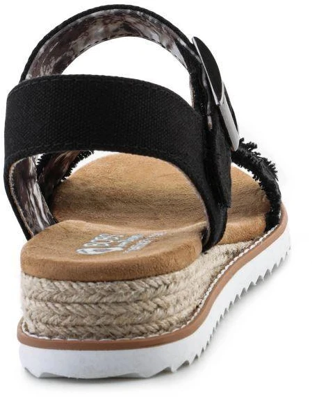 Skechers Espadrilės BOBS Adobe Princess W 113541-BLK Sandalai