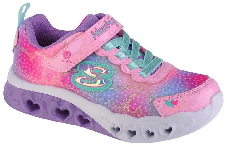 Skechers Flutter Heart Lights 302315L-PKMT Rožinė 30