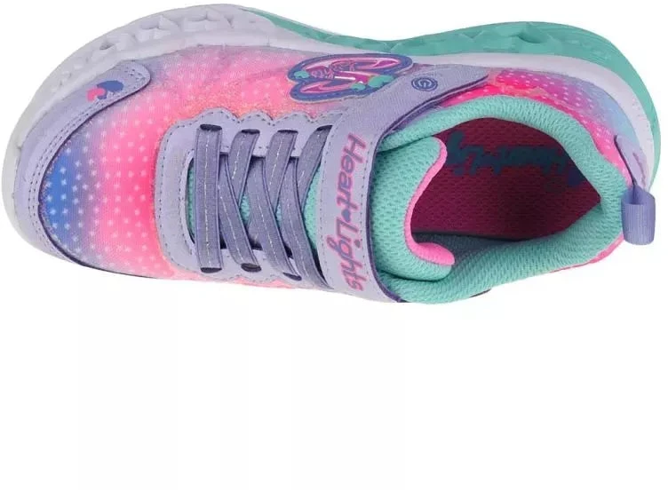 Skechers Flutter Heart Lights Jr 302315L-LVMT batai