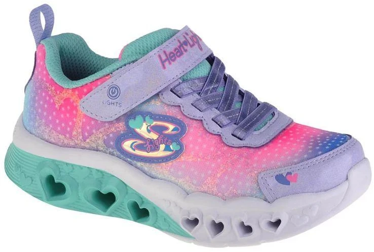 Skechers Flutter Heart Lights Jr 302315L-LVMT batai